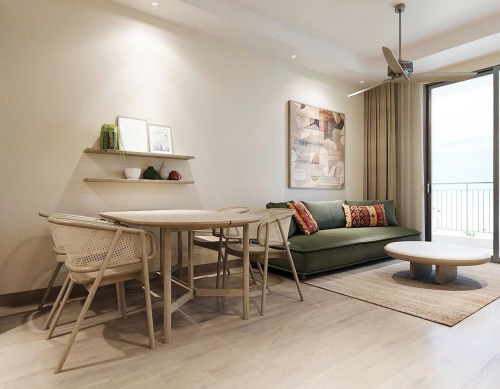 Căn hộ 1PN+ | Hơi thở thiên nhiên trong từng đường...