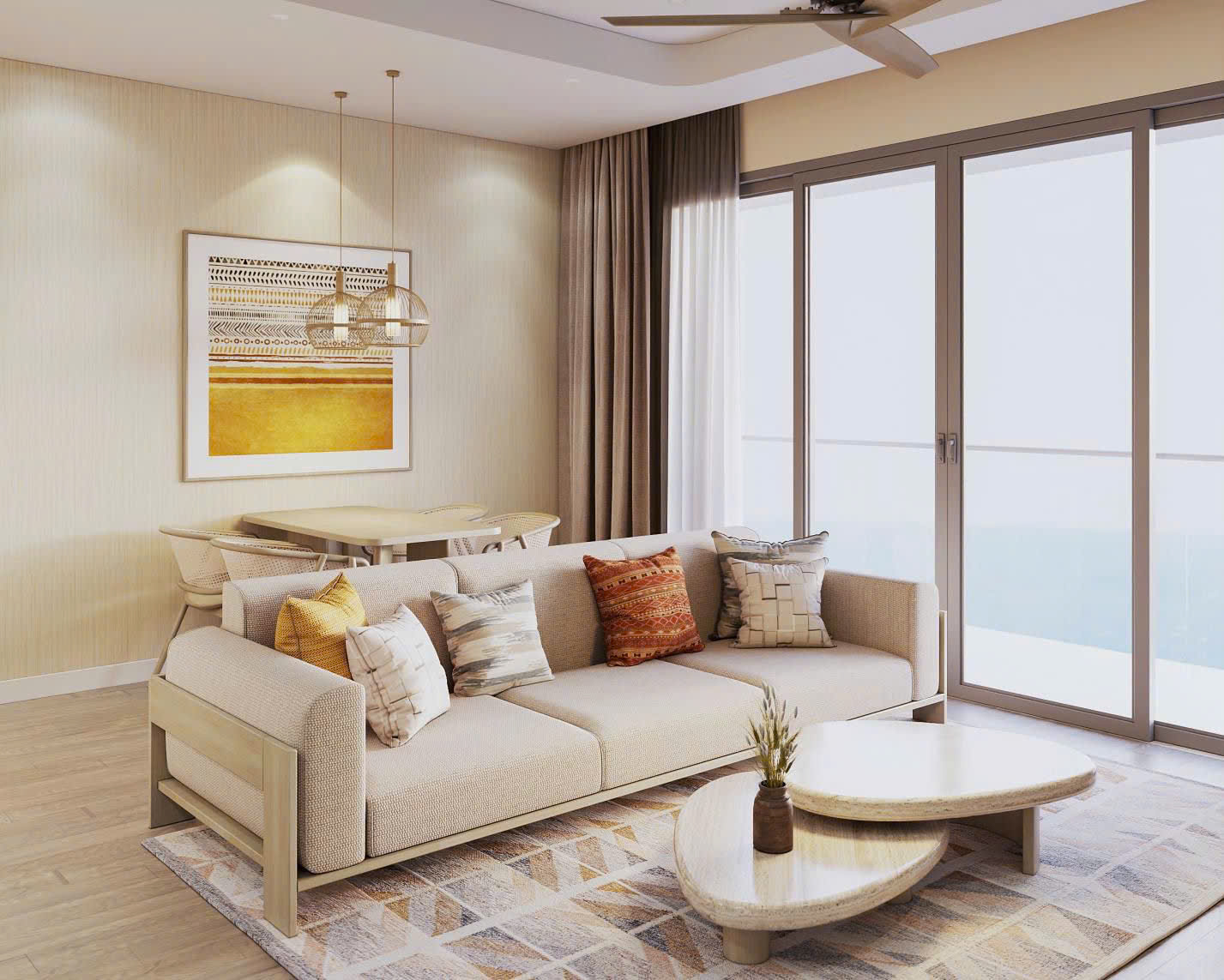 Căn 2PN | Tinh giản để sống chất, rộng mở để yêu thương